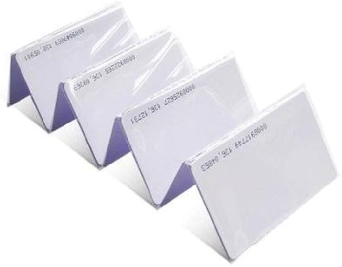 RFID Smart PVC Cards – Blank White Contactless Access Cards for Attendance & Door Lock Systems - Image 2