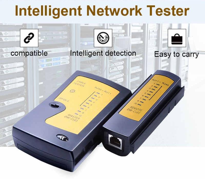 Professional-Network-Cable-Tester-RJ45-RJ11-RJ12-CAT5-UTP-LAN-Cable-Tester-Networking-Tool-Handheld-Wire.jpg_q50.jpg Professional Network Cable Tester RJ45 RJ11 RJ12 CAT5 CAT6 Ethernet Cable UTP LAN Cable Tester Networking Tool Handheld Wire Telephone Line Detector - Image 1