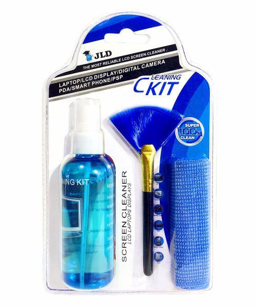 da8d74dccb431af4c38d5c3ddf60105d.jpg Premium Pack Of 3, Brush, Cloth And Screen Cleaning Liquid For Lcd Led Tv Displays Laptop Camera Mobile And DSLR Lens - Image 1