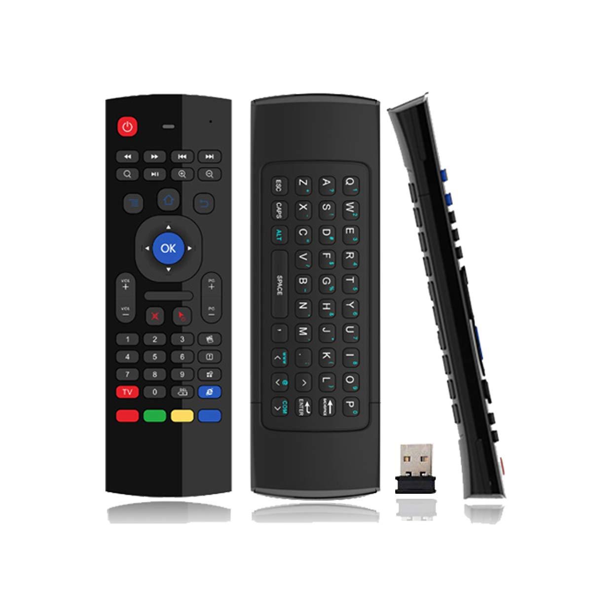 Version 1.0.0 Air Fly Mouse Universal Remote with Keyboard & Intelligent IR Learning - Image 1