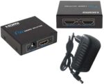 HDMI Splitter 1 in 2 Out — 2-Port Full HD HDMI Signal Amplifier for TV, Monitor & Projector