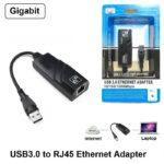 USB 3.0/3.1 Gigabit Ethernet Adapter — 10/100/1000Mbps Network LAN Converter for Laptop, PC & Mac - Image 3